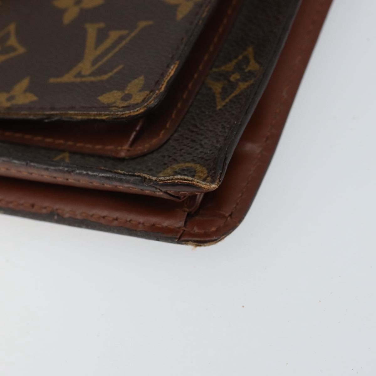 LOUIS VUITTON Monogram Monceau 28 Hand Bag M51185 LV Auth ar13847