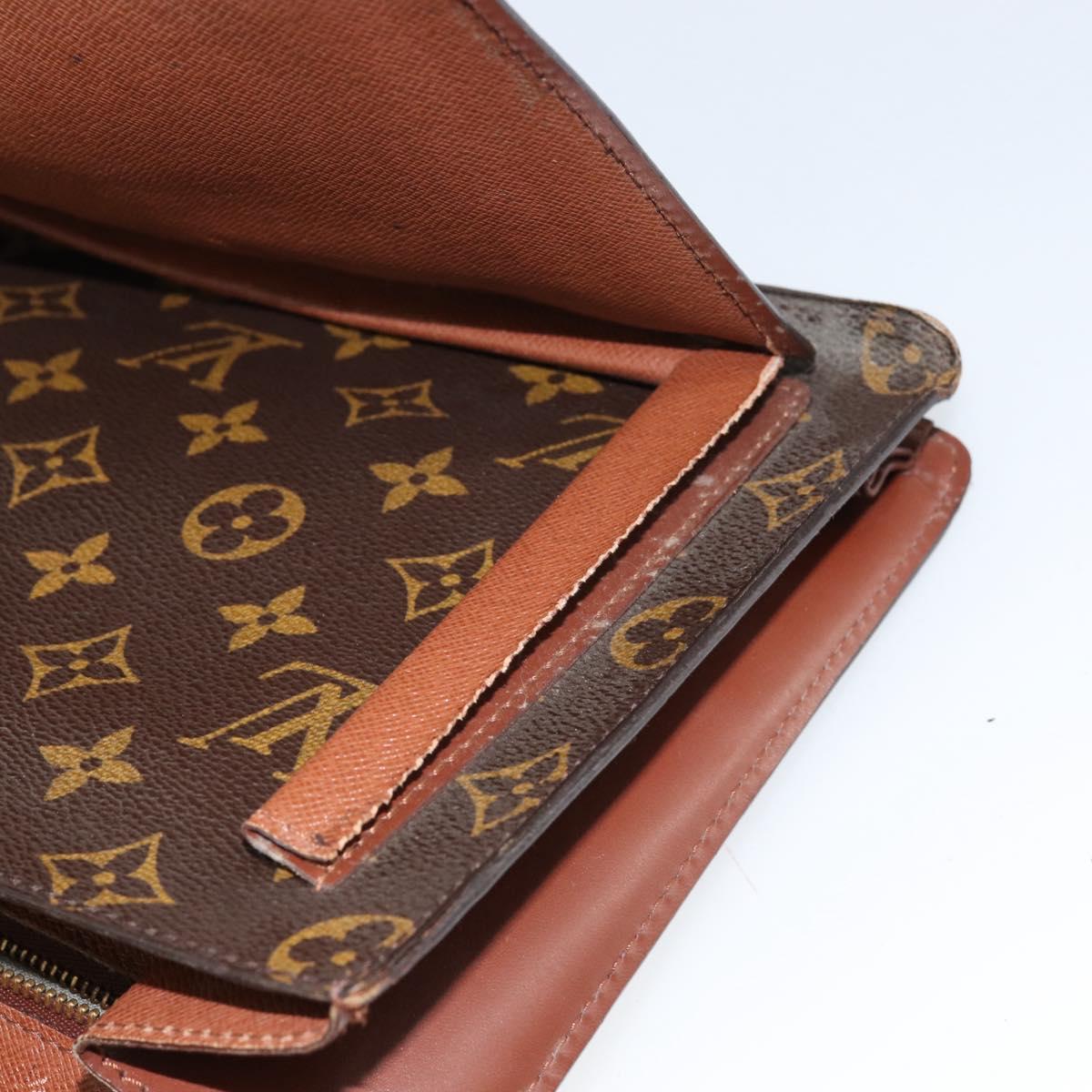LOUIS VUITTON Monogram Monceau 28 Hand Bag M51185 LV Auth ar13847