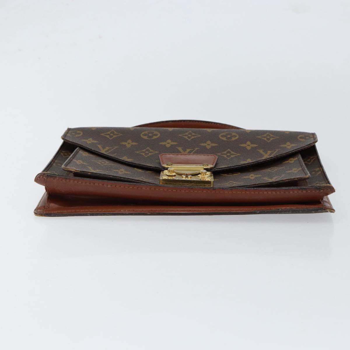 LOUIS VUITTON Monogram Monceau 28 Hand Bag M51185 LV Auth ar13847