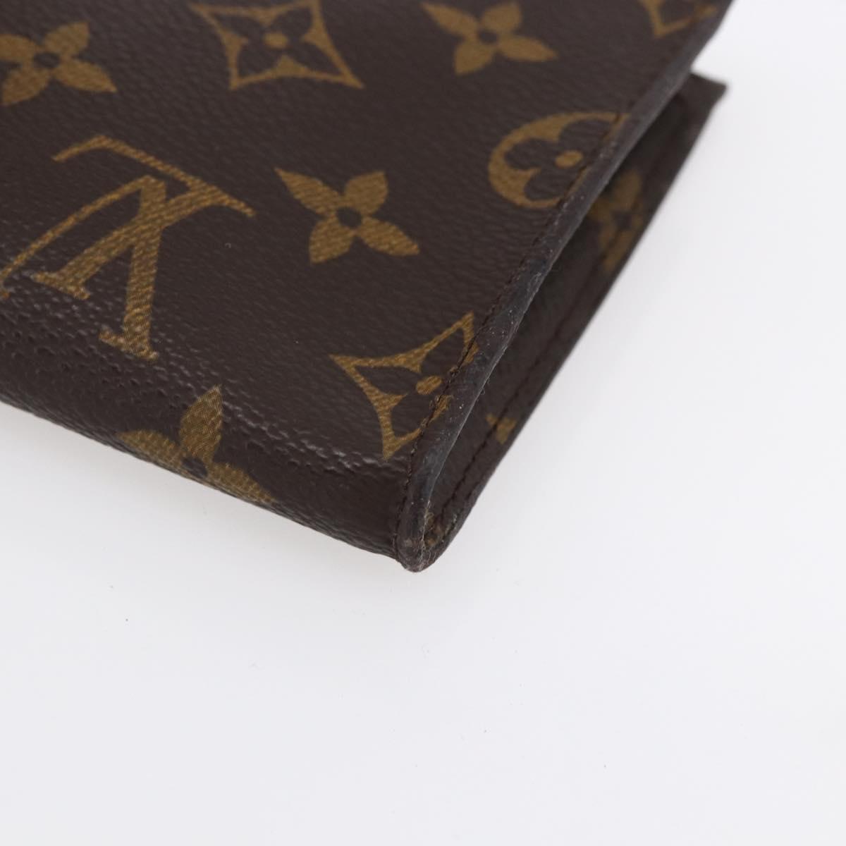 LOUIS VUITTON Monogram Bucket PM Accessory Pouch LV Auth ar13849