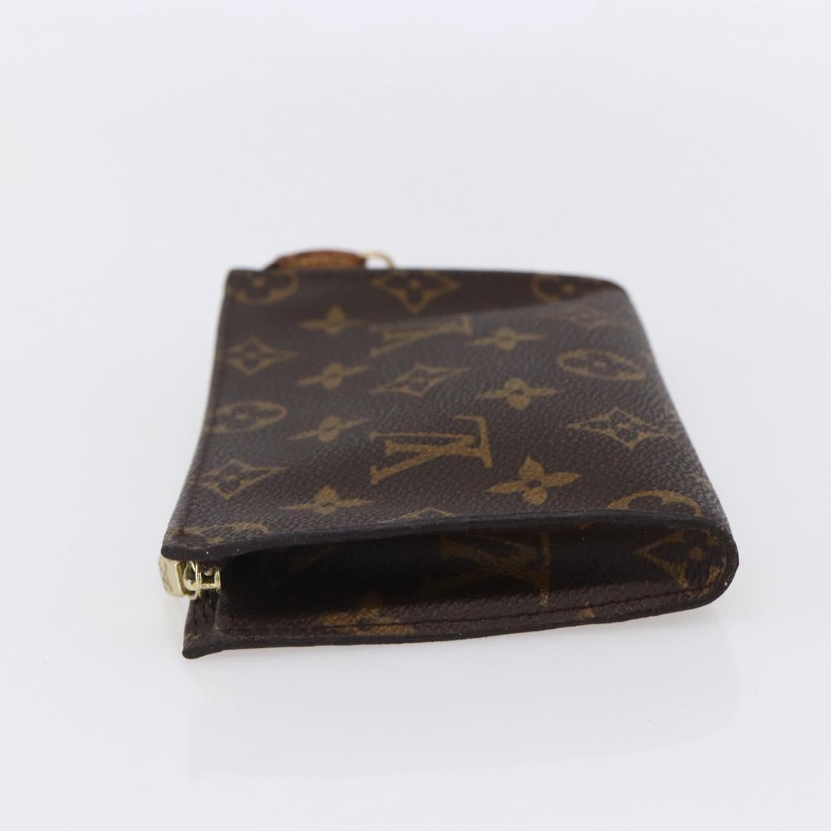 LOUIS VUITTON Monogram Bucket PM Accessory Pouch LV Auth ar13849