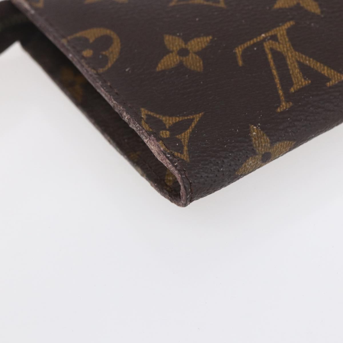 LOUIS VUITTON Monogram Bucket PM Accessory Pouch LV Auth ar13850