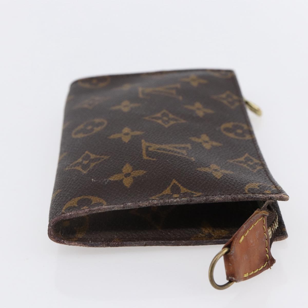LOUIS VUITTON Monogram Bucket PM Accessory Pouch LV Auth ar13850