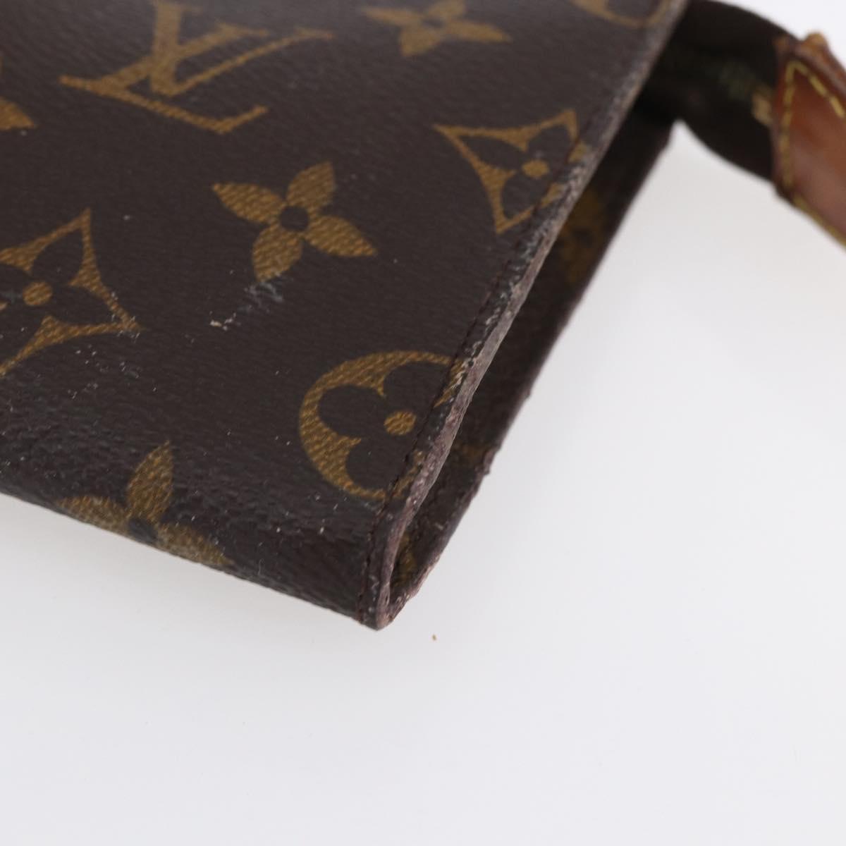 LOUIS VUITTON Monogram Bucket PM Accessory Pouch LV Auth ar13850