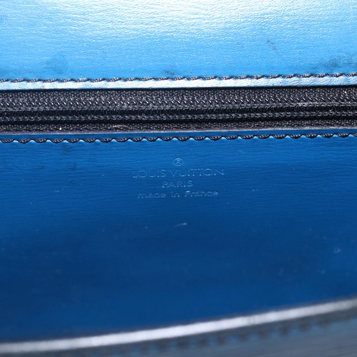LOUIS VUITTON Epi Pochette Arche Shoulder Bag Blue M52575 LV Auth ar13863