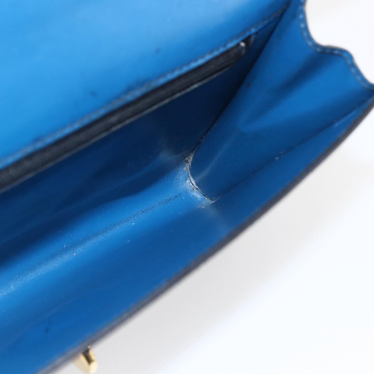 LOUIS VUITTON Epi Pochette Arche Shoulder Bag Blue M52575 LV Auth ar13863