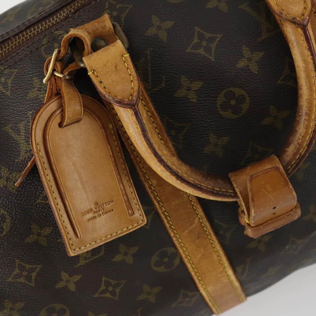 LOUIS VUITTON Monogram Keepall 45 Boston Bag M41428 LV Auth ar13878