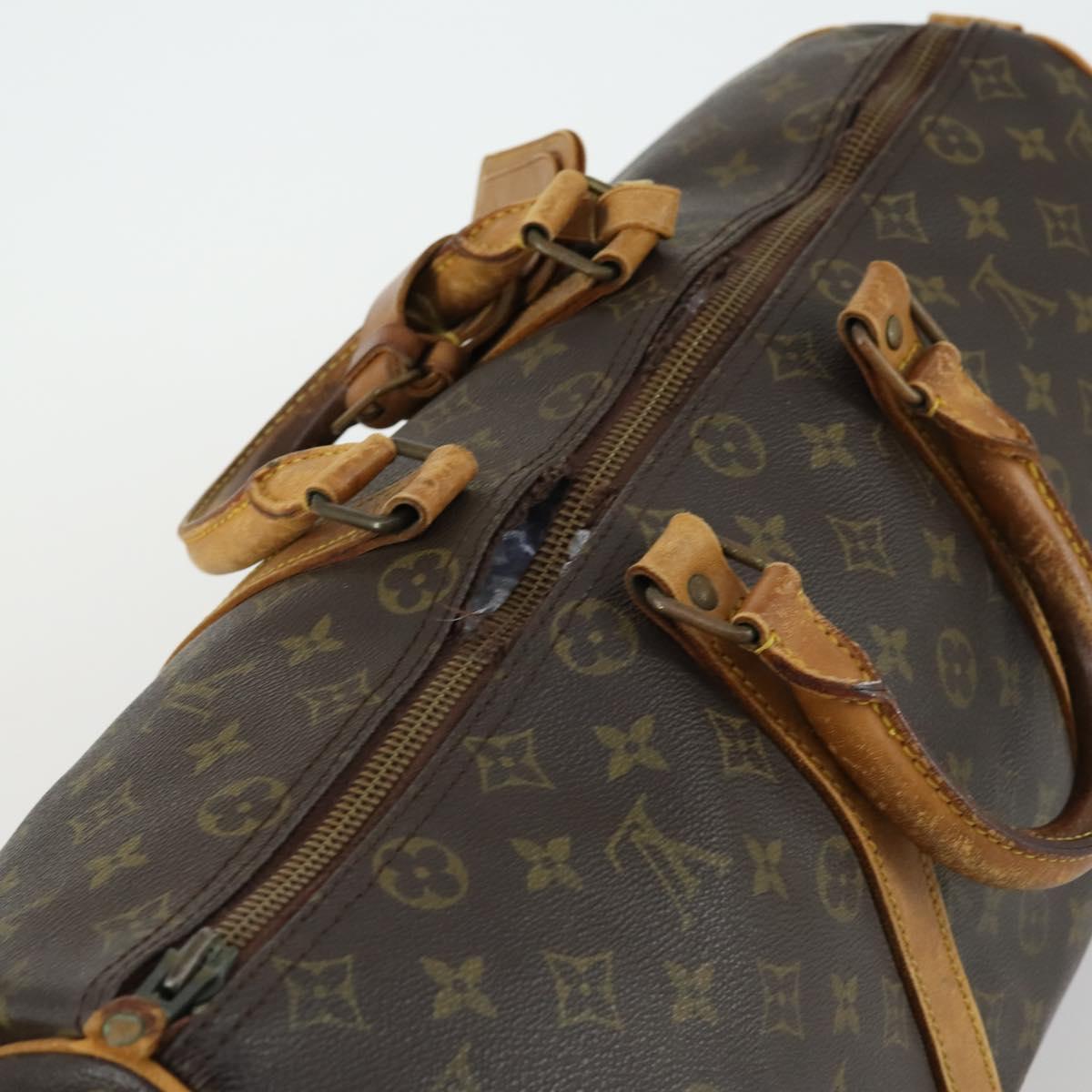 LOUIS VUITTON Monogram Keepall 45 Boston Bag M41428 LV Auth ar13878