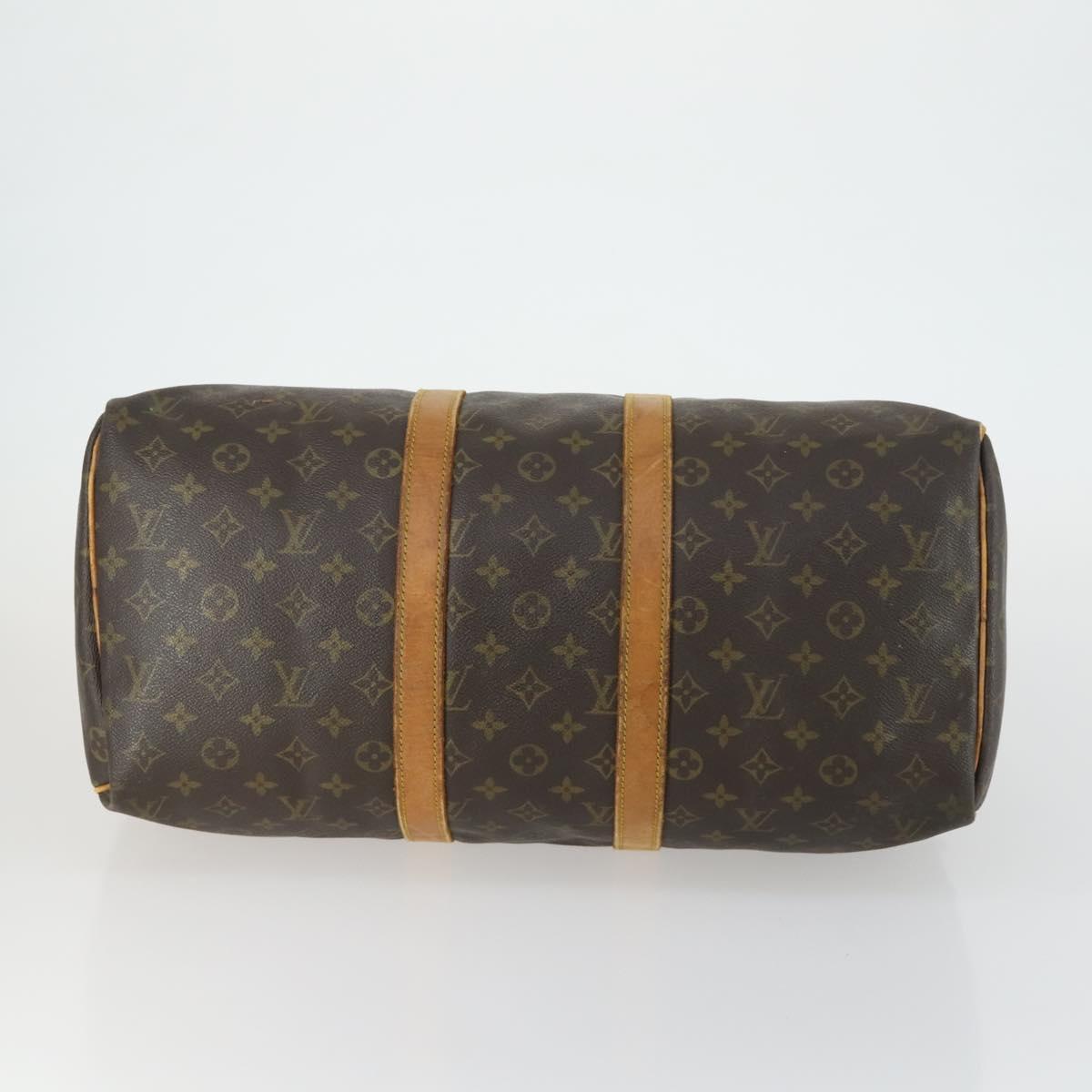 LOUIS VUITTON Monogram Keepall 45 Boston Bag M41428 LV Auth ar13878