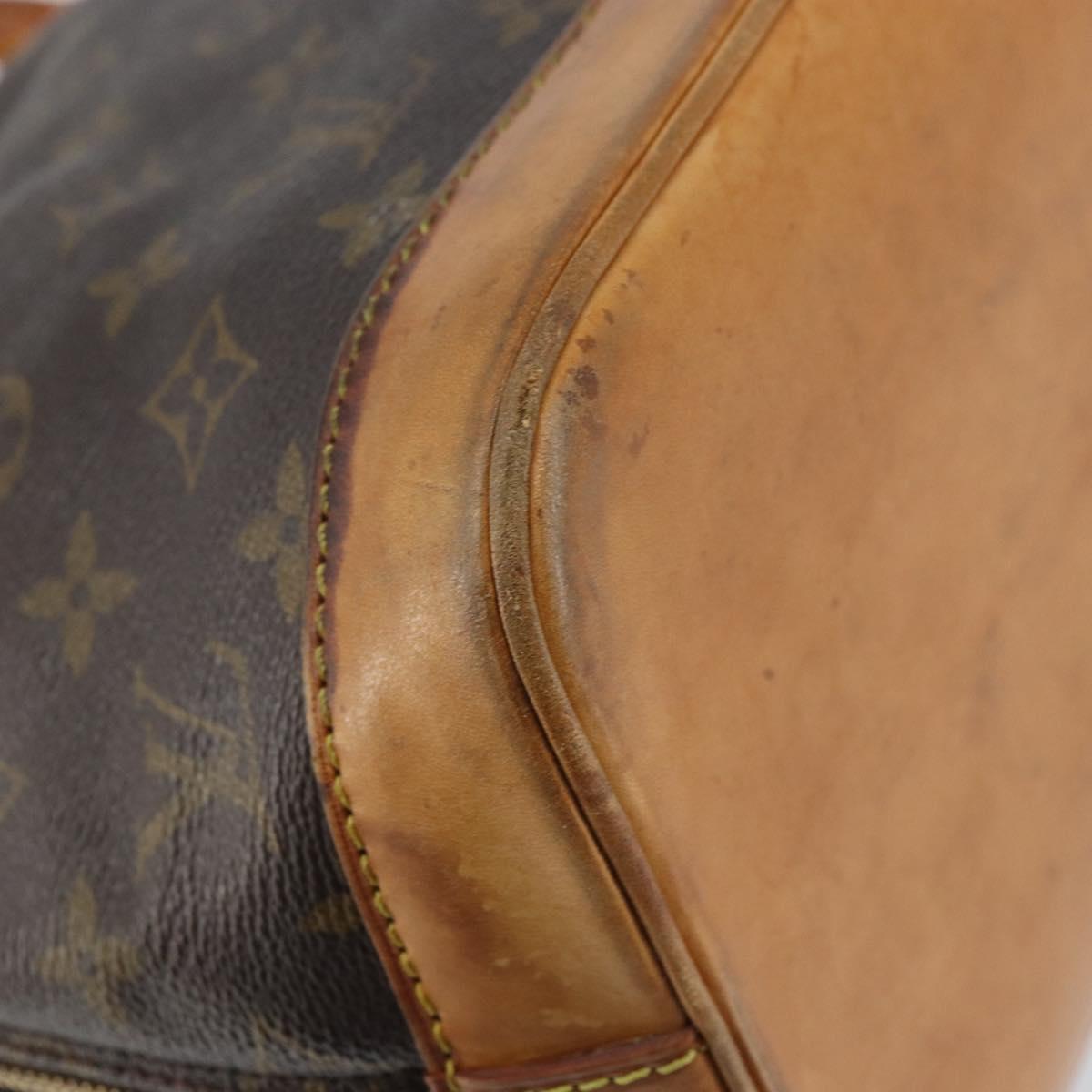 LOUIS VUITTON Monogram Alma Hand Bag M51130 LV Auth ar13882
