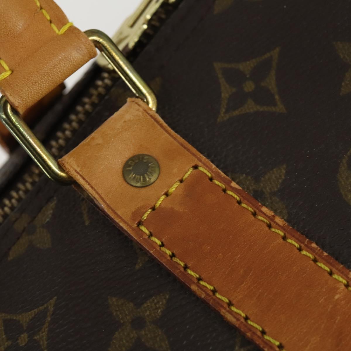 LOUIS VUITTON Monogram Keepall 60 Boston Bag M41422 LV Auth ar13883