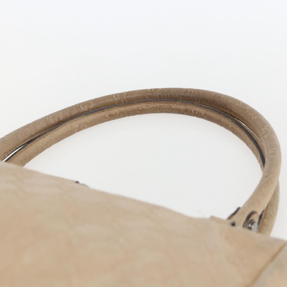 GUCCI GG Canvas Abbey Tote Bag Outlet Beige Silver 327787 Auth ar13885