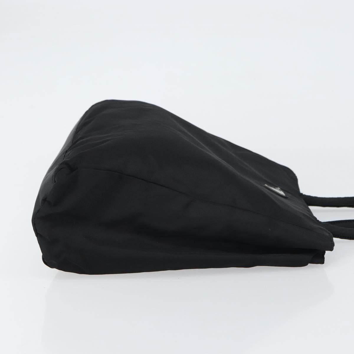 PRADA Hand Bag Nylon Black Auth ar13903