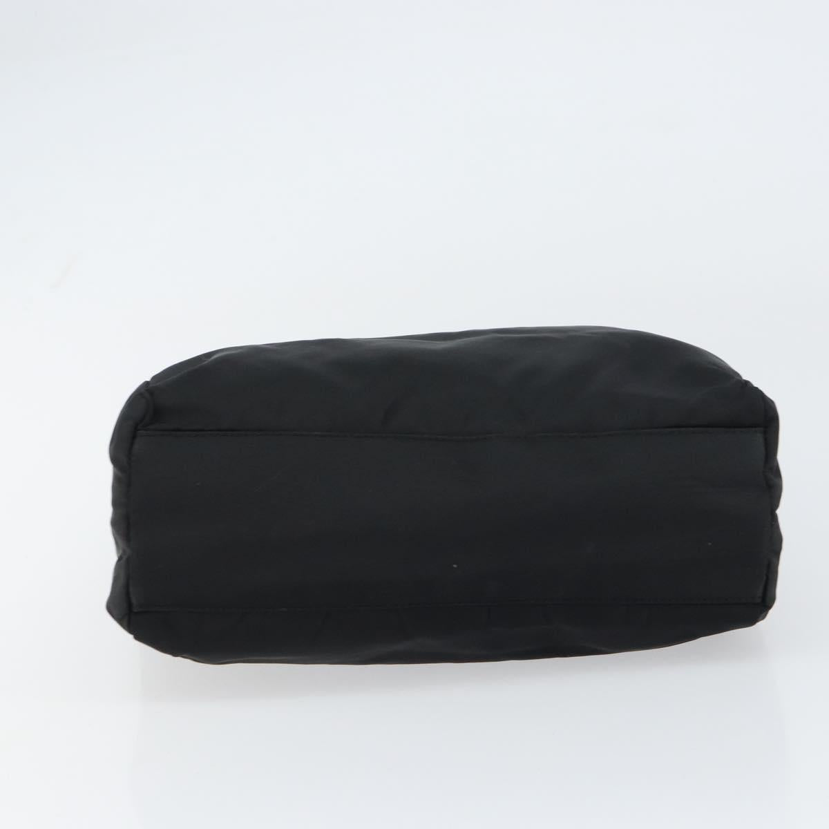 PRADA Hand Bag Nylon Black Auth ar13903