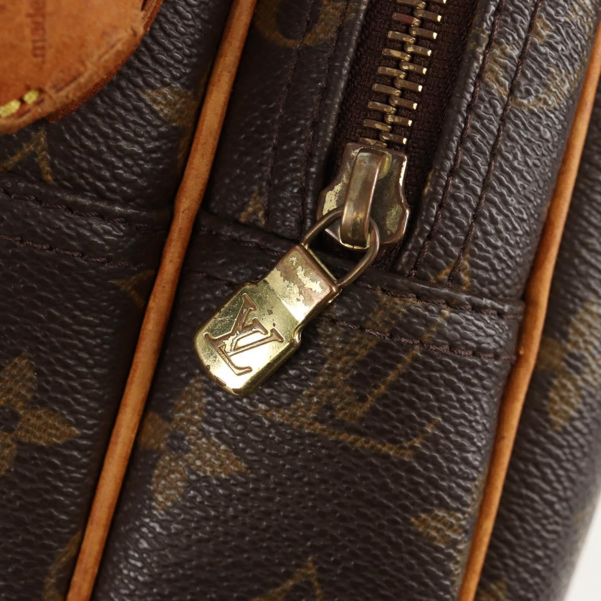 LOUIS VUITTON Monogram Reporter PM Shoulder Bag M45254 LV Auth ar13905