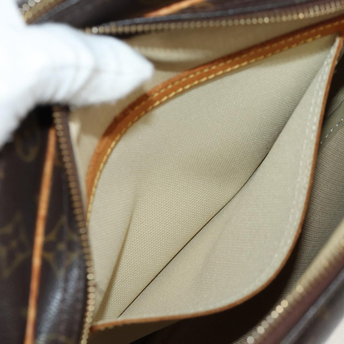 LOUIS VUITTON Monogram Reporter PM Shoulder Bag M45254 LV Auth ar13905