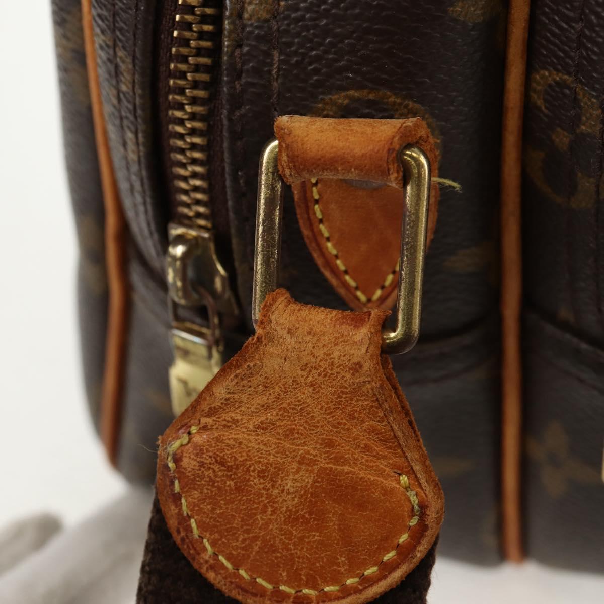 LOUIS VUITTON Monogram Reporter PM Shoulder Bag M45254 LV Auth ar13905