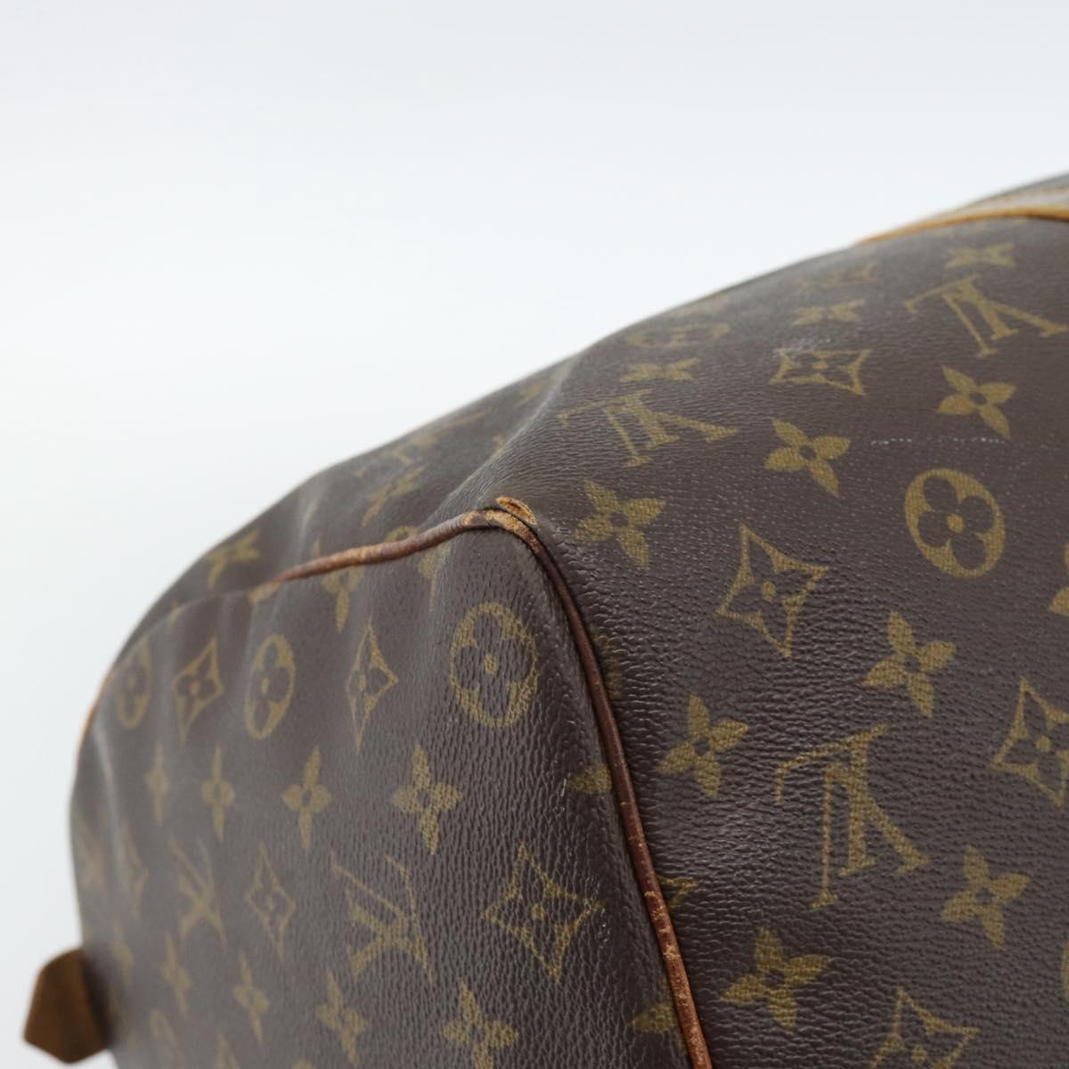 LOUIS VUITTON Monogram Keepall 45 Boston Bag M41428 LV Auth ar13921