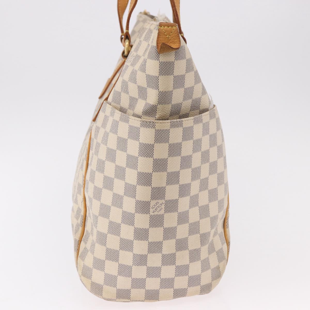 LOUIS VUITTON Damier Azur Totally GM Tote Bag N51263 LV Auth ar13924