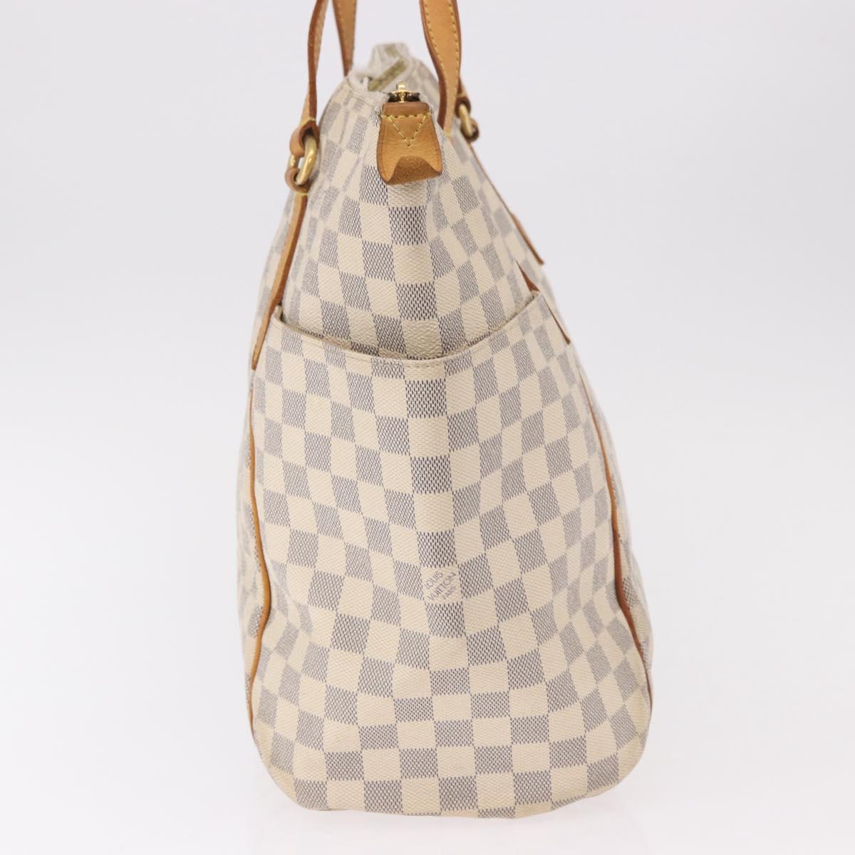 LOUIS VUITTON Damier Azur Totally GM Tote Bag N51263 LV Auth ar13924