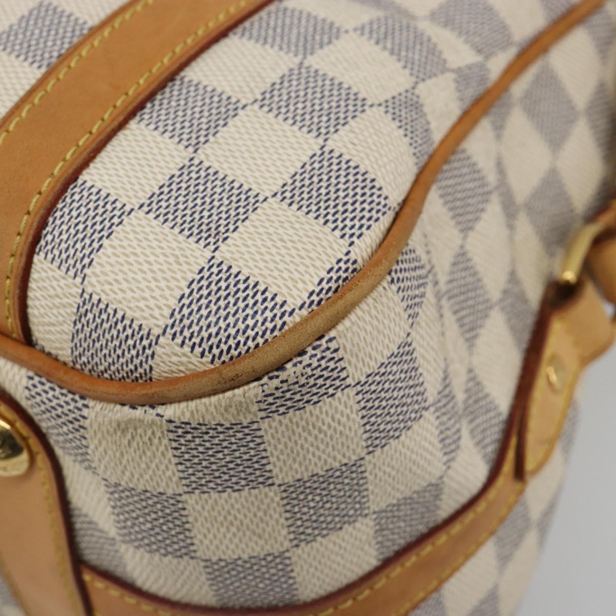 LOUIS VUITTON Damier Azur Stresa PM Tote Bag M51188 LV Auth ar13946