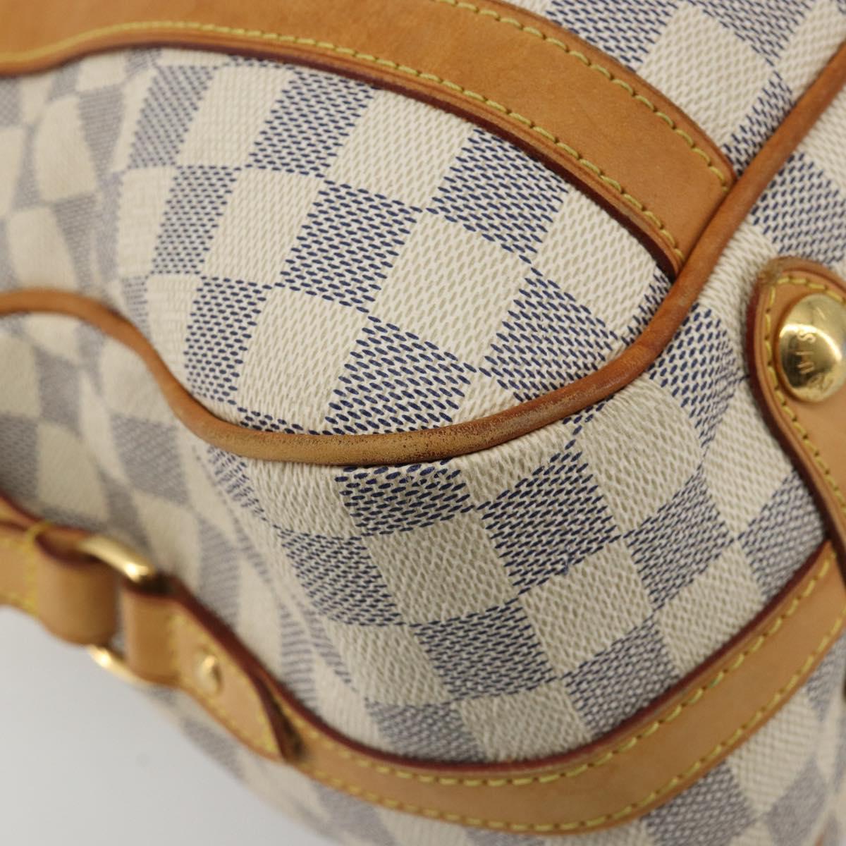 LOUIS VUITTON Damier Azur Stresa PM Tote Bag M51188 LV Auth ar13946