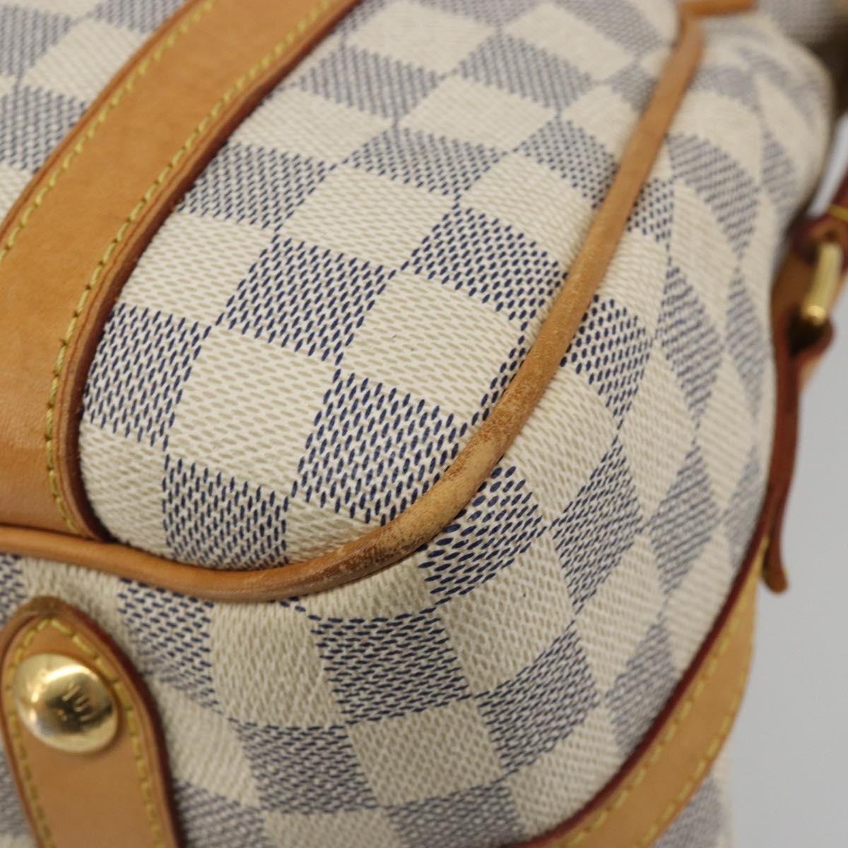 LOUIS VUITTON Damier Azur Stresa PM Tote Bag M51188 LV Auth ar13946