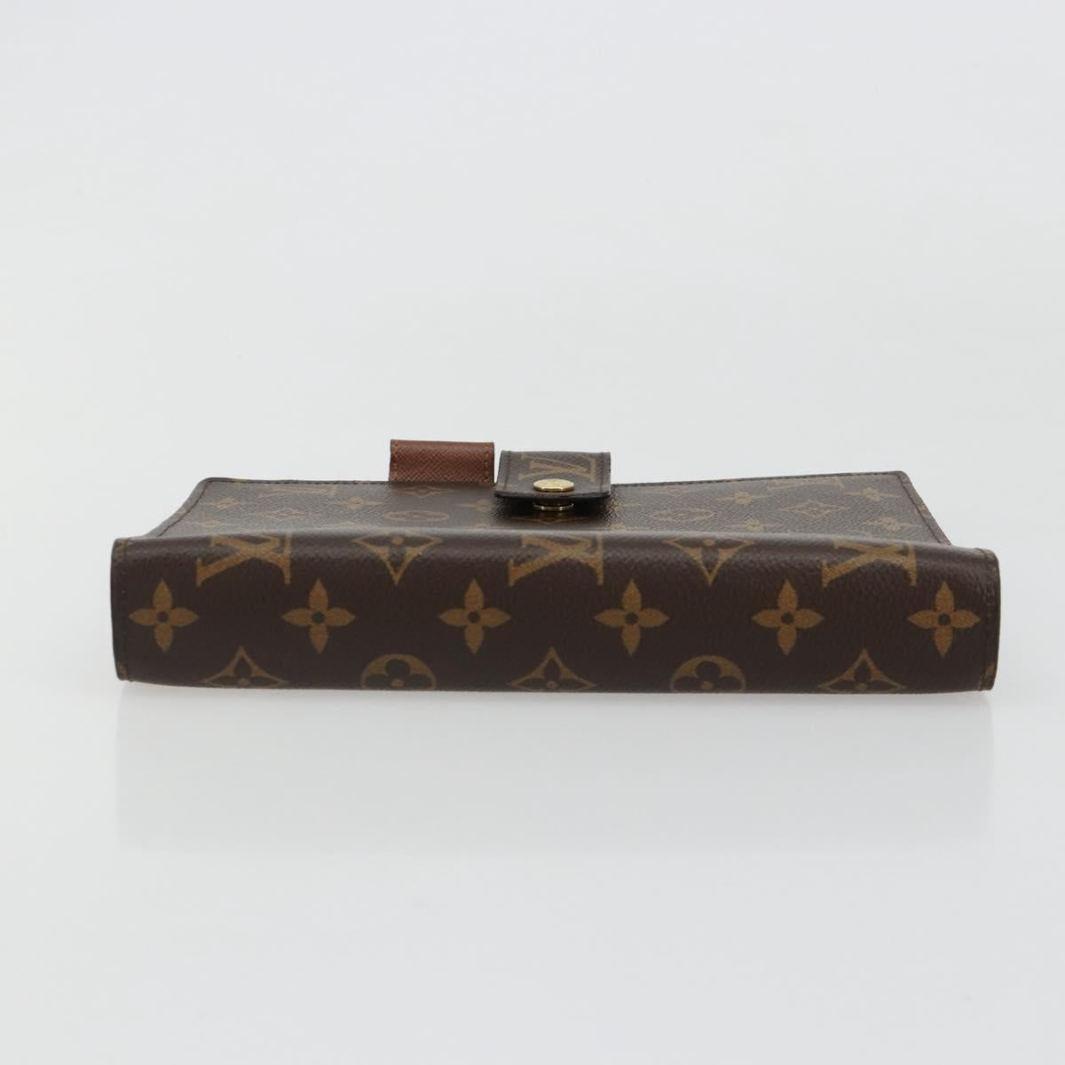 LOUIS VUITTON Monogram Agenda GM Day Planner Cover R20006 LV Auth ar13947