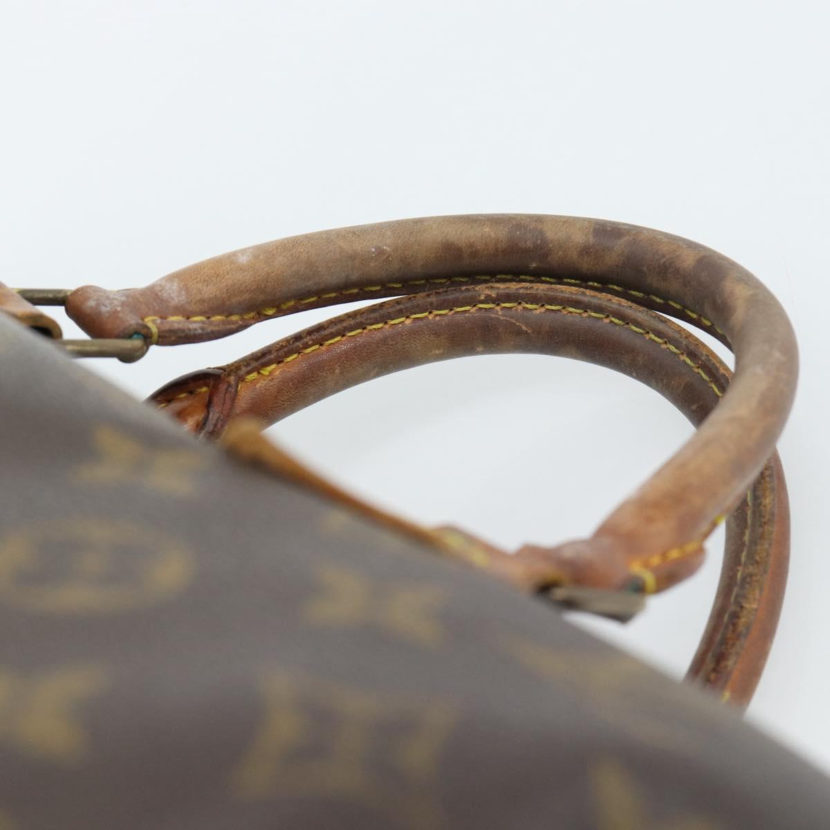 LOUIS VUITTON Monogram Speedy 30 Hand Bag M41526 LV Auth ar13956