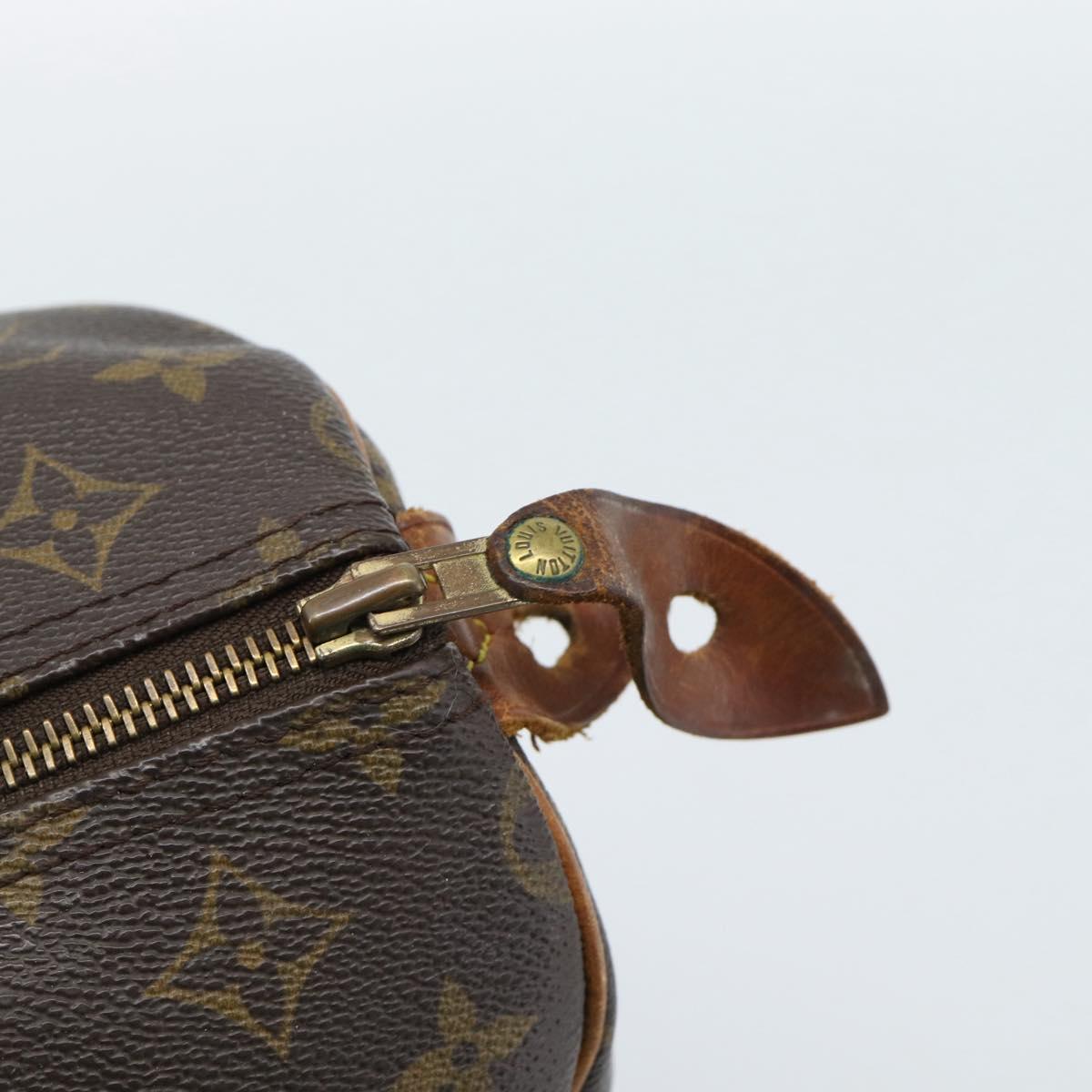 LOUIS VUITTON Monogram Speedy 30 Hand Bag M41526 LV Auth ar13956