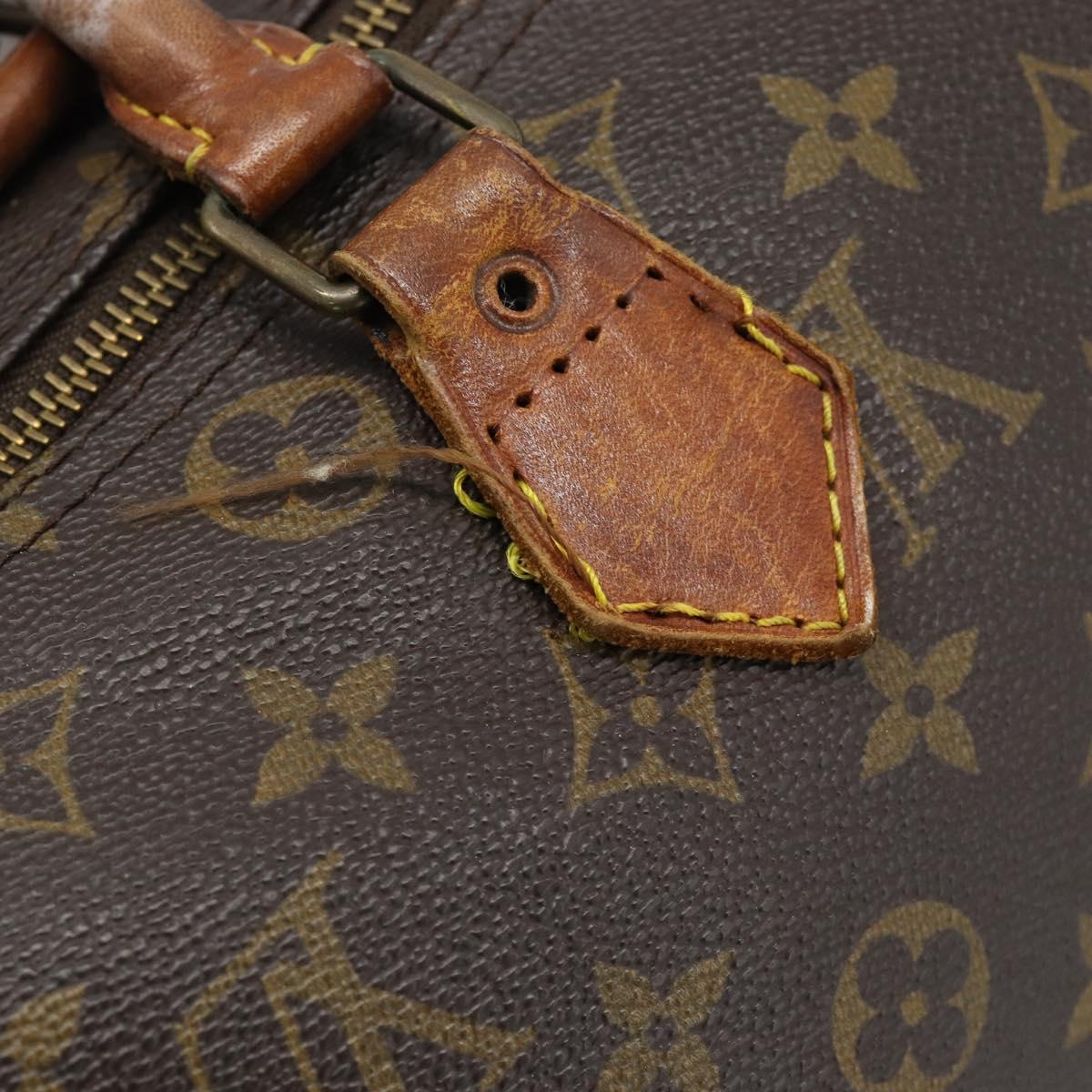 LOUIS VUITTON Monogram Speedy 30 Hand Bag M41526 LV Auth ar13956