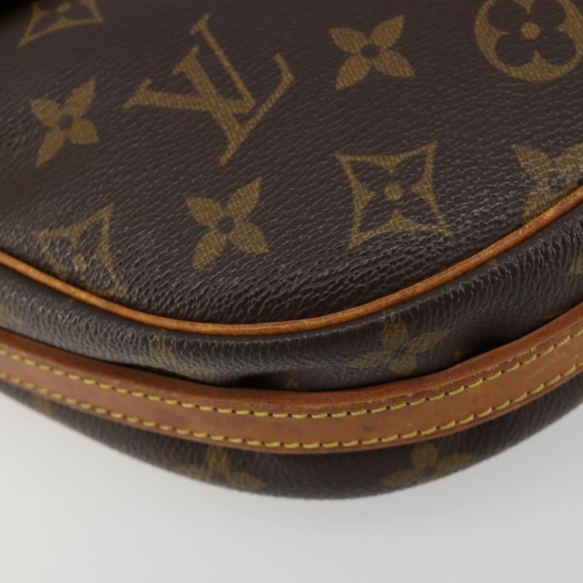 LOUIS VUITTON Monogram Jeune Fille MM Shoulder Bag M51226 LV Auth ar13957