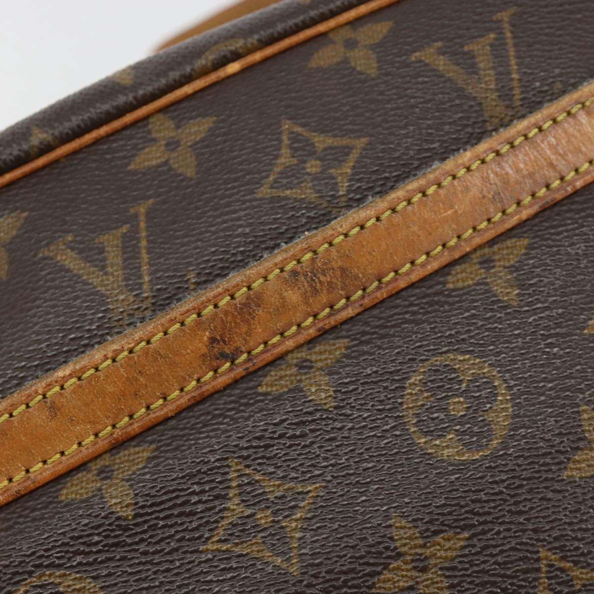 LOUIS VUITTON Monogram Jeune Fille MM Shoulder Bag M51226 LV Auth ar13957