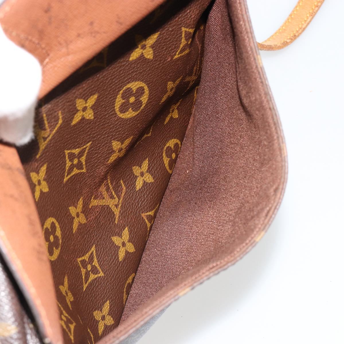 LOUIS VUITTON Monogram Jeune Fille MM Shoulder Bag M51226 LV Auth ar13957