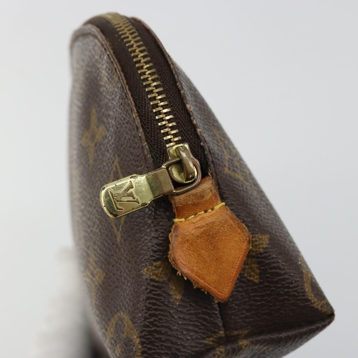 LOUIS VUITTON Monogram Pochette Cosmetic PM Pouch M43998 LV Auth ar13962