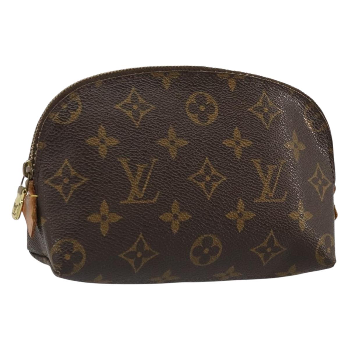 LOUIS VUITTON Monogram Pochette Cosmetic PM Pouch M43998 LV Auth ar13962