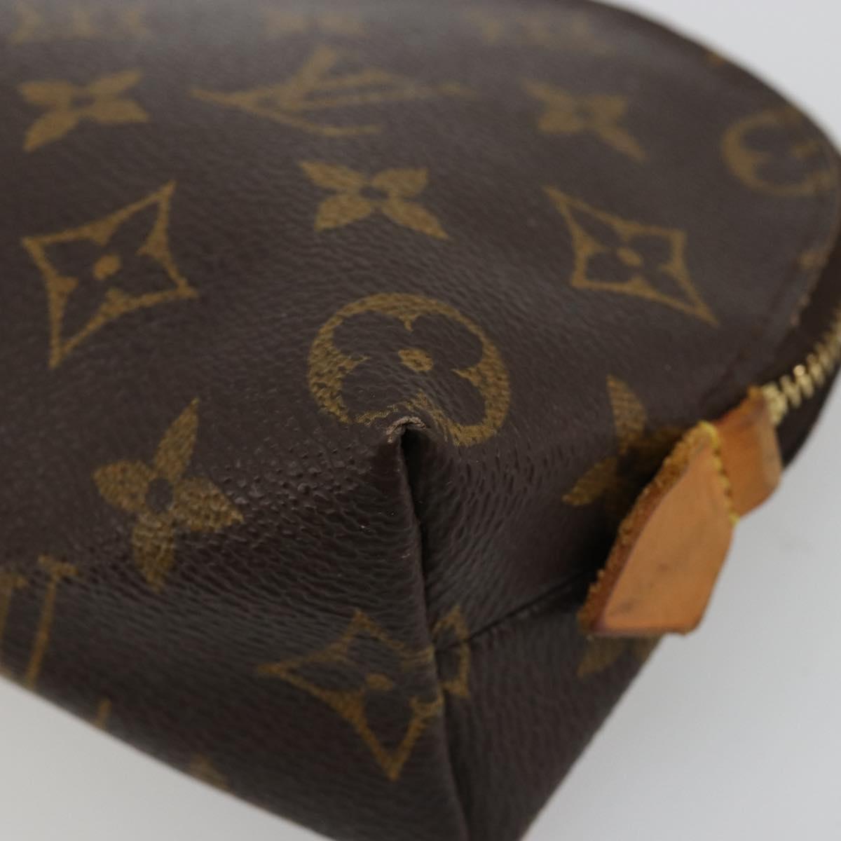 LOUIS VUITTON Monogram Pochette Cosmetic PM Pouch M43998 LV Auth ar13962