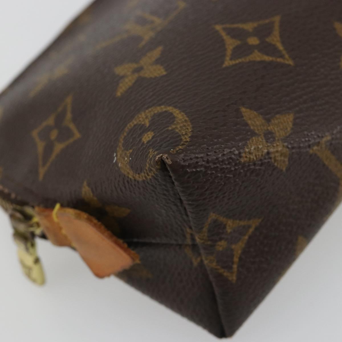 LOUIS VUITTON Monogram Pochette Cosmetic PM Pouch M43998 LV Auth ar13962