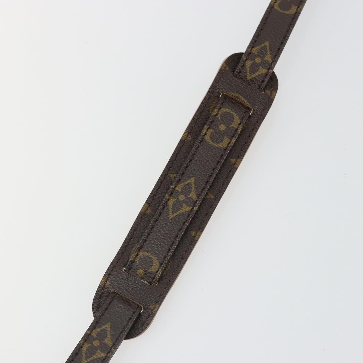 LOUIS VUITTON Monogram Shoulder Strap 45.7"" LV Auth ar13969
