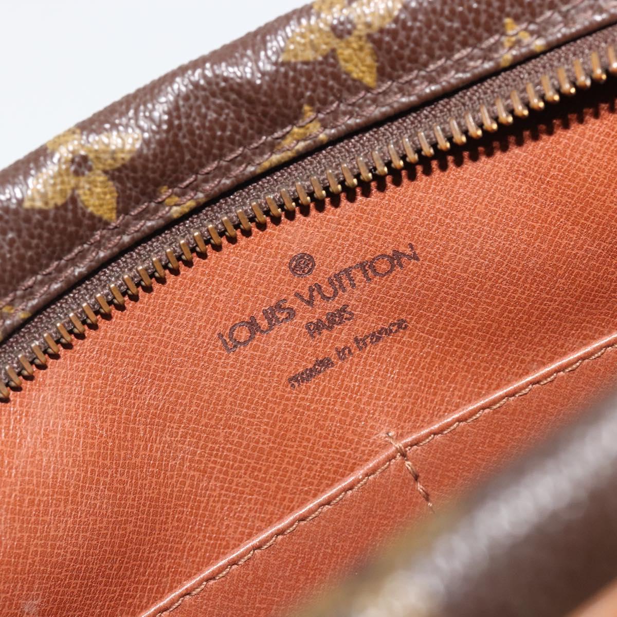 LOUIS VUITTON Monogram Compiegne 28 Clutch Bag M51845 LV Auth ar13971