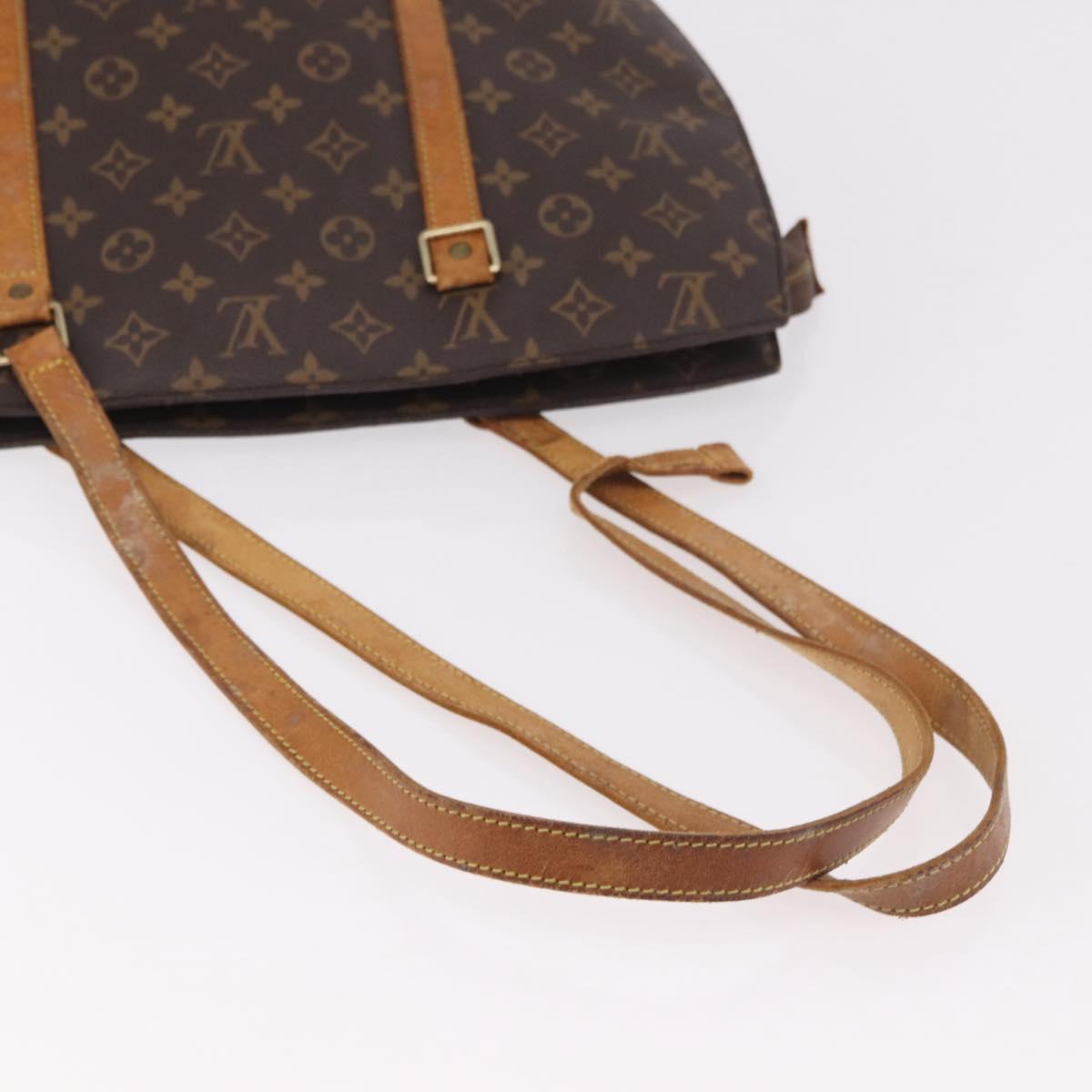 LOUIS VUITTON Monogram Babylone Tote Bag M51102 LV Auth ar13977