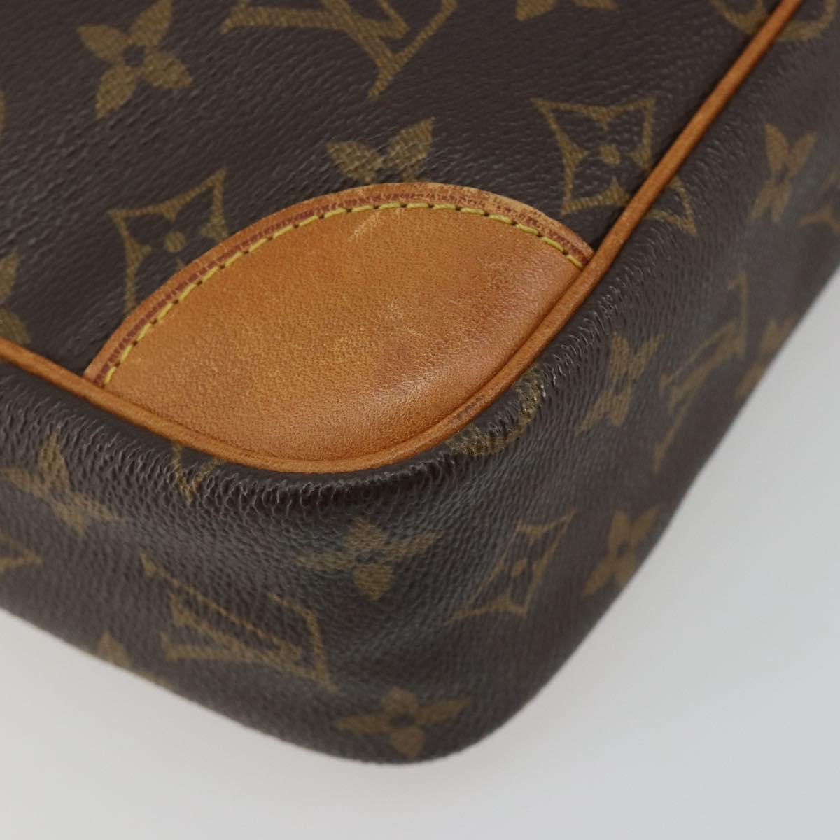 LOUIS VUITTON Monogram Compiegne 28 Clutch Bag M51845 LV Auth ar13985