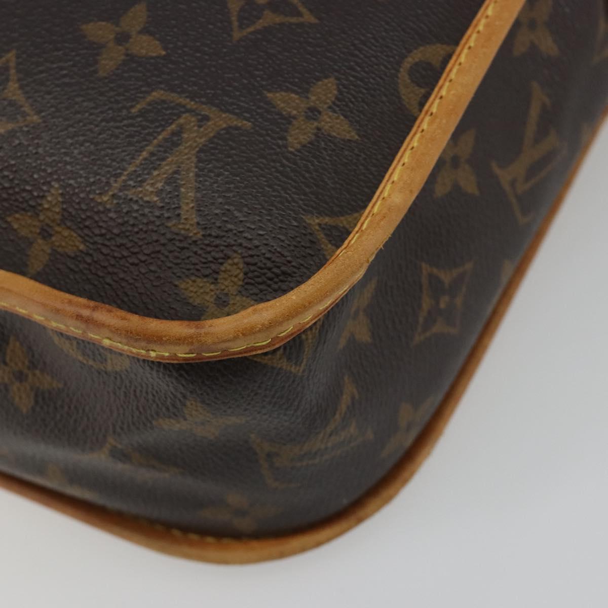 LOUIS VUITTON Monogram Pochette Bosphore Shoulder Bag M40044 LV Auth ar13986