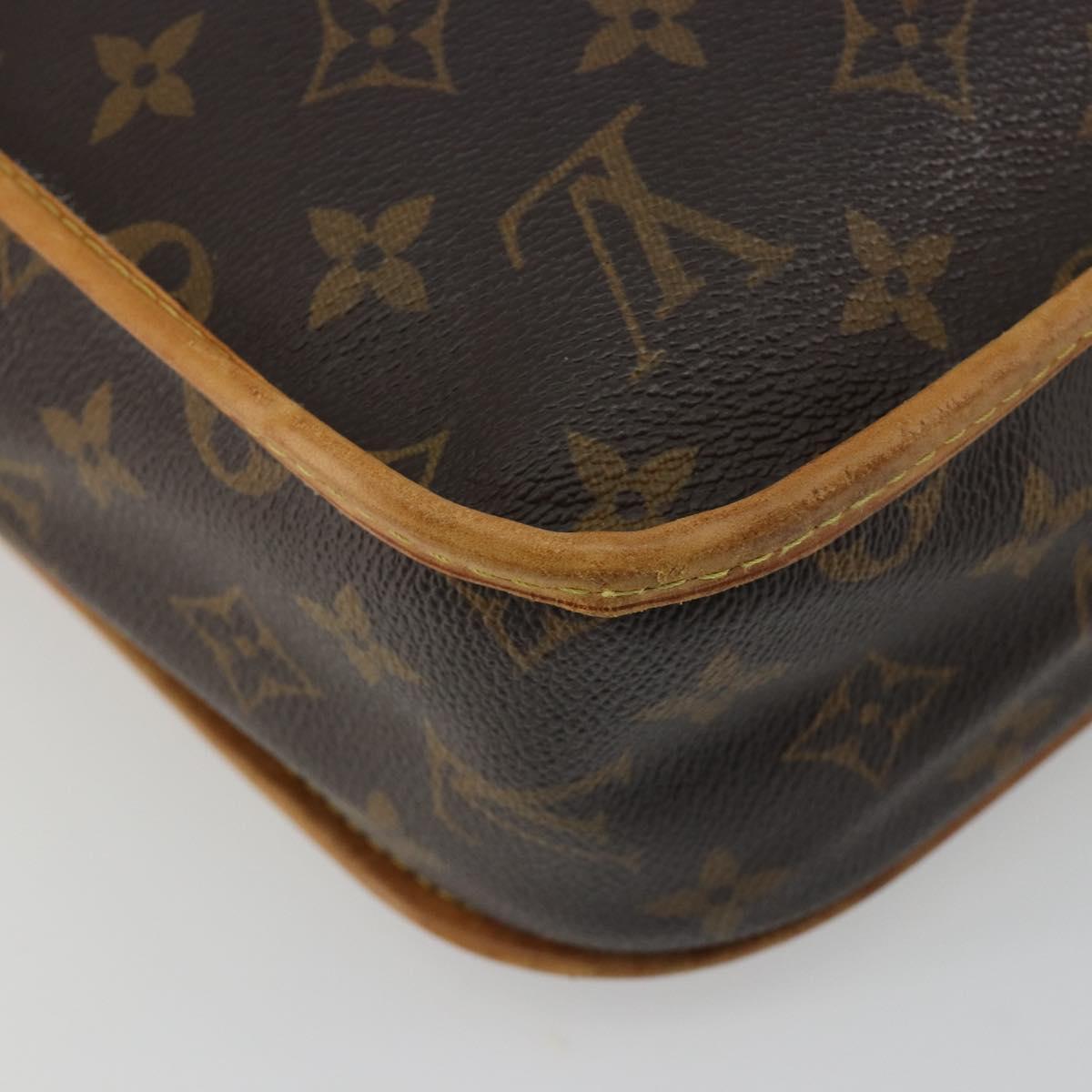 LOUIS VUITTON Monogram Pochette Bosphore Shoulder Bag M40044 LV Auth ar13986