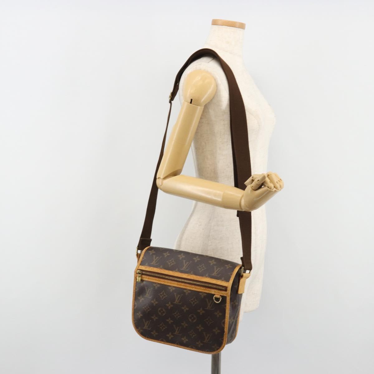 LOUIS VUITTON Monogram Pochette Bosphore Shoulder Bag M40044 LV Auth ar13986