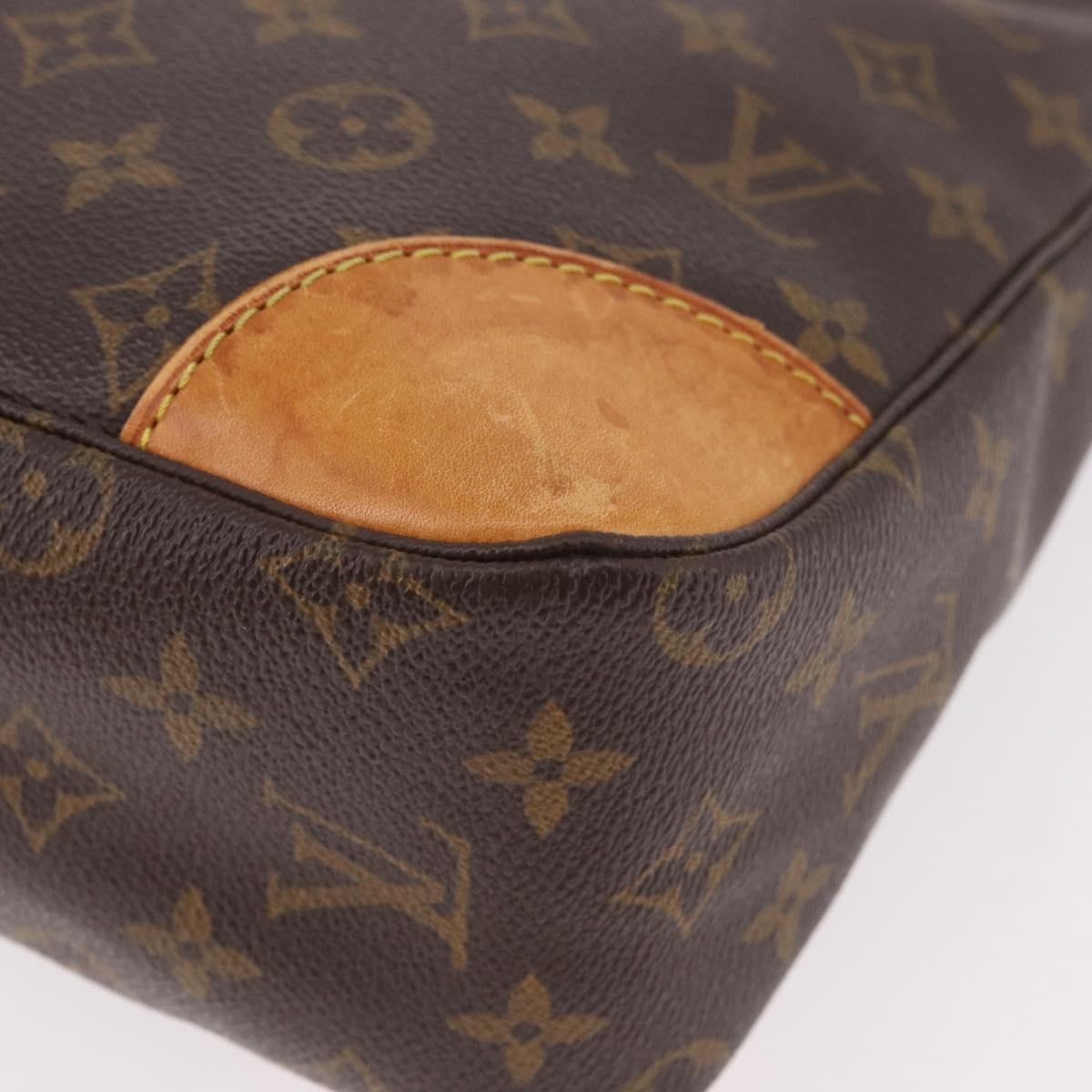 LOUIS VUITTON Monogram Boulogne 30 Shoulder Bag M51265 LV Auth ar13989