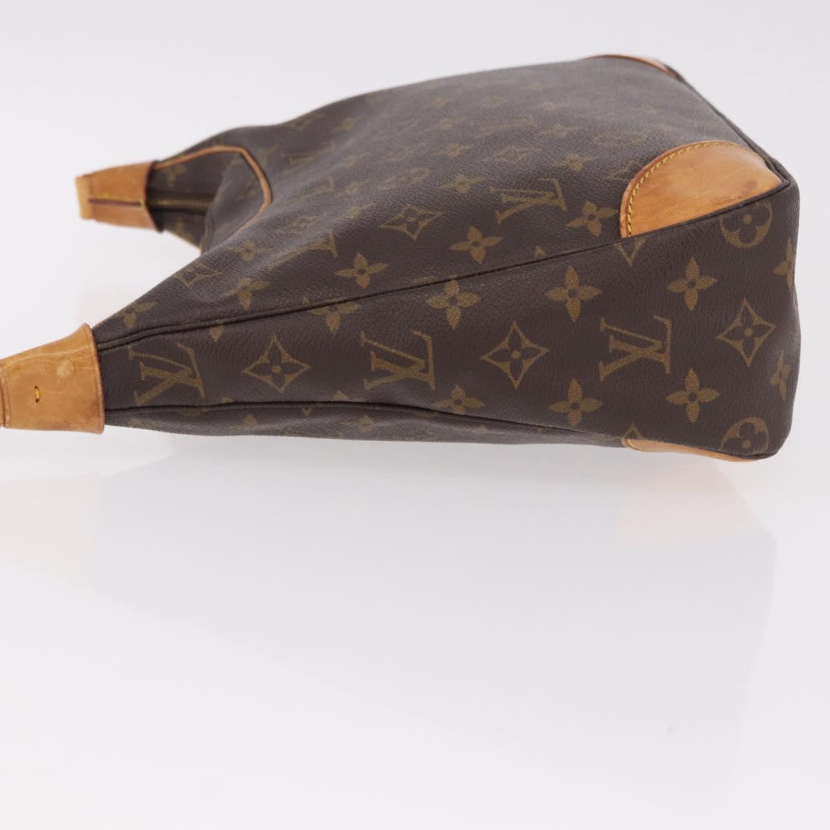 LOUIS VUITTON Monogram Boulogne 30 Shoulder Bag M51265 LV Auth ar13989