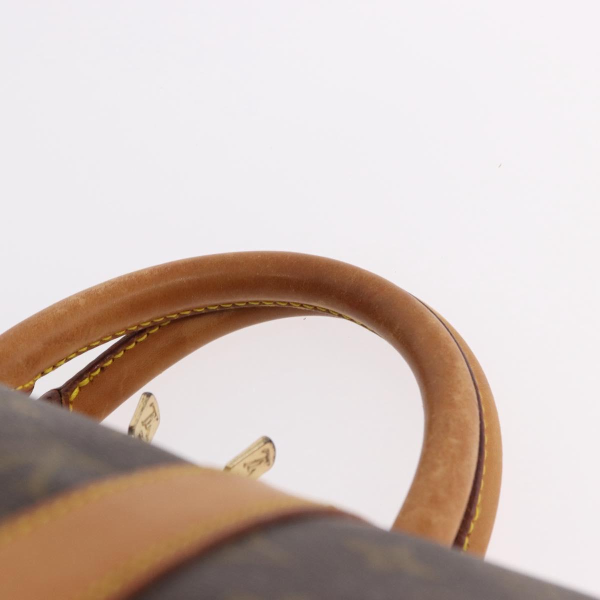 LOUIS VUITTON Monogram Keepall Bandouliere 50 Boston Bag M41416 LV Auth ar13990