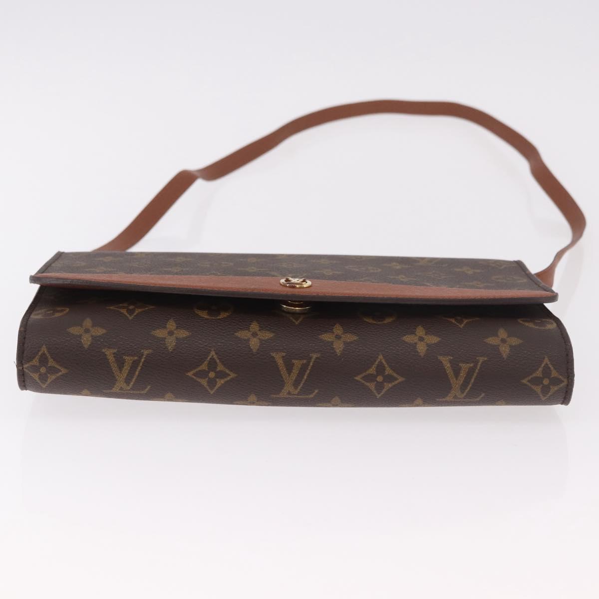 LOUIS VUITTON Monogram Bordeaux 27 Shoulder Bag M51797 LV Auth ar13998