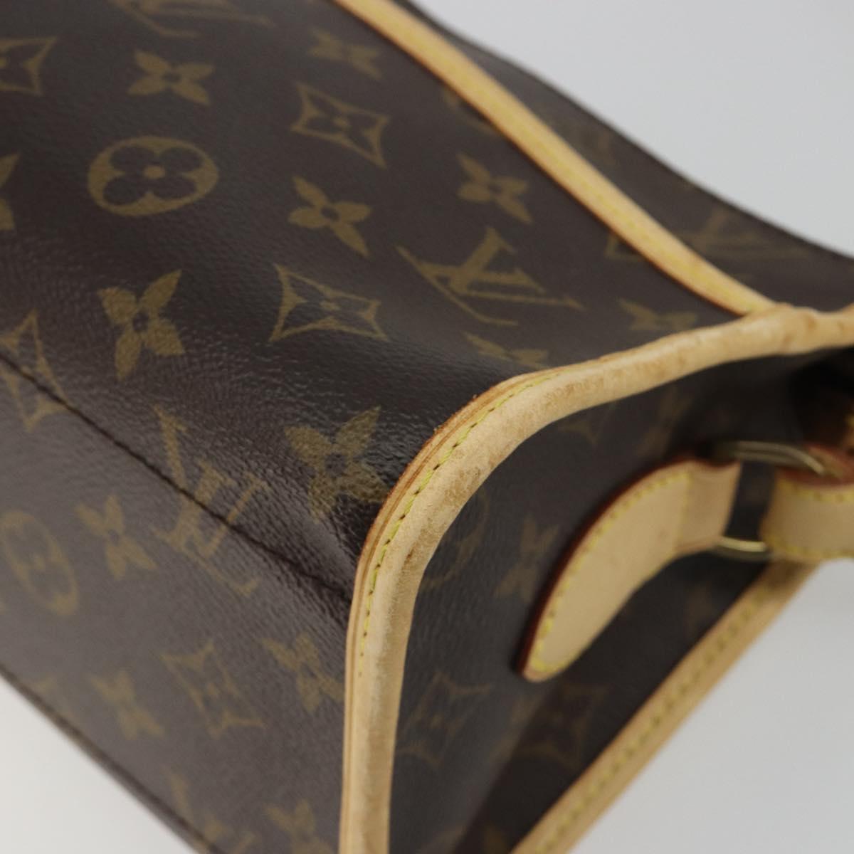 LOUIS VUITTON Monogram Popincourt Long Shoulder Bag M40008 LV Auth ar13999